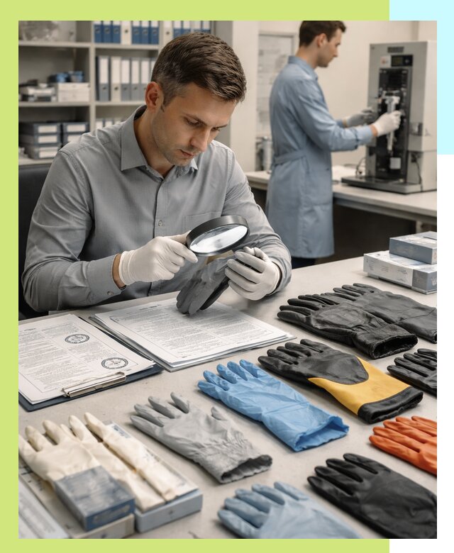 Сертификация перчаток и средств защиты продукции в Изобильном