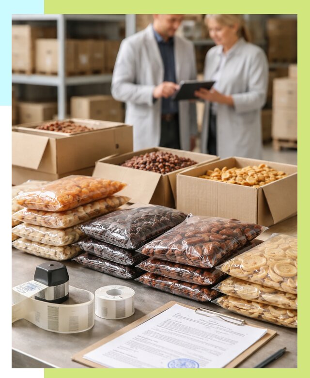 Сертификация сухофруктов в Изобильном от 12466 р. | Алешин-Збл под ключ