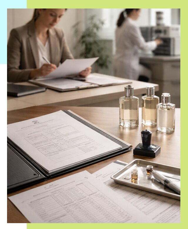 Сертификация парфюмерии в Изобильном от 15582 р. | Алешин-Збл