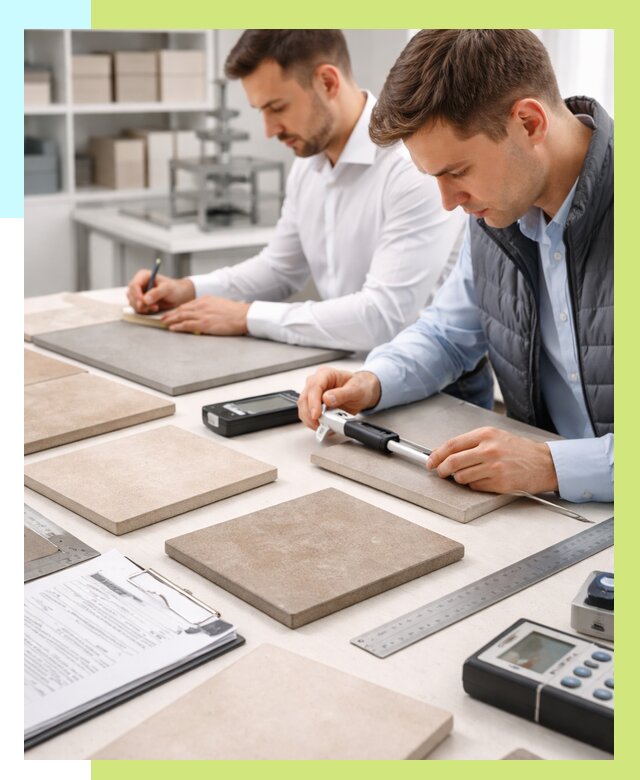 Сертификация плитки в Изобильном от 25970 р. | Алешин-Збл гарантия