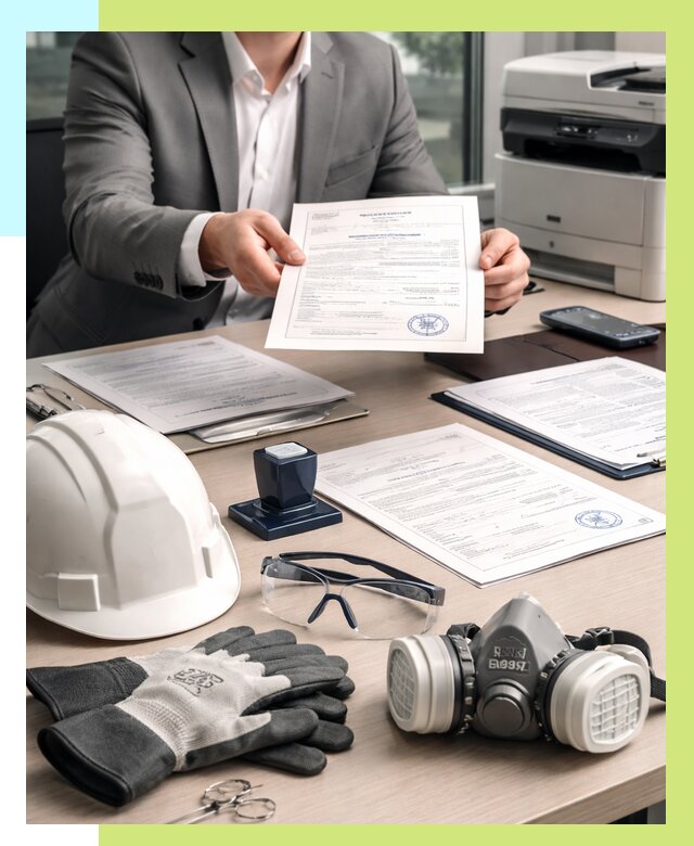 Сертификация СИЗ в Изобильном от 15582 р. | Алешин-Збл оформить