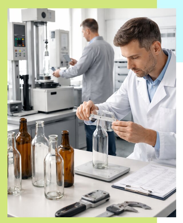 Сертификация стеклянных бутылок и сопутствующей упаковки в Изобильном