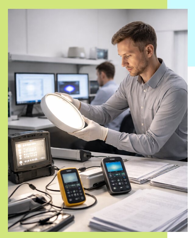 Сертификация светильников в Изобильном: испытания и оформление