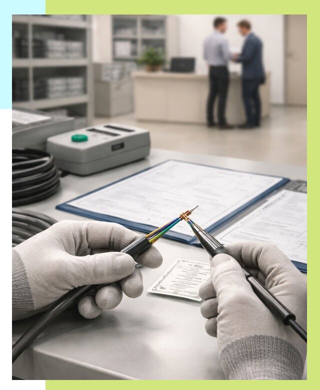 Сертификация провода в Изобильном от 18698 р. в Алешин-Збл