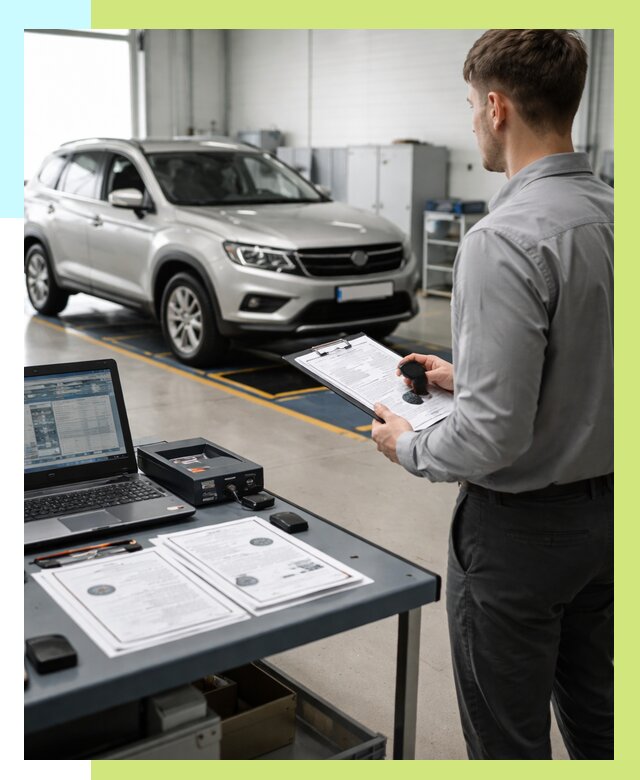 Сертификация транспортных средств в Изобильном от 12466 р. | Алешин-Збл