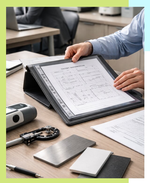 Оформление паспорта материала для продукции в Изобильном