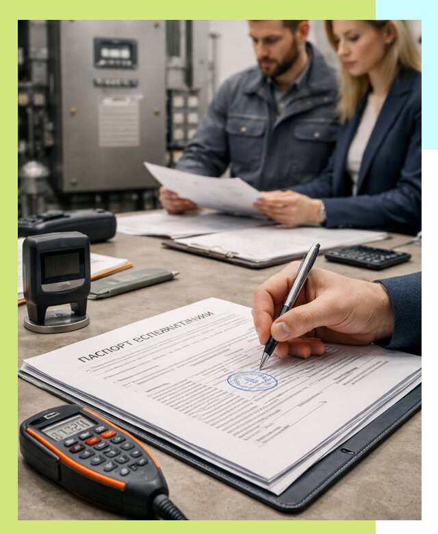 Оформление паспорта эксплуатации оборудования в Изобильном