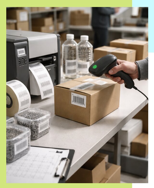 Штрихкодирование продукции и маркировка для продажи в Изобильном