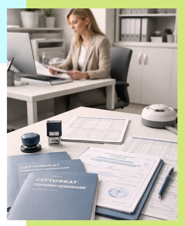 Сертификаты пожарной безопасности в Изобильном от 15582 р. | Алешин-Збл