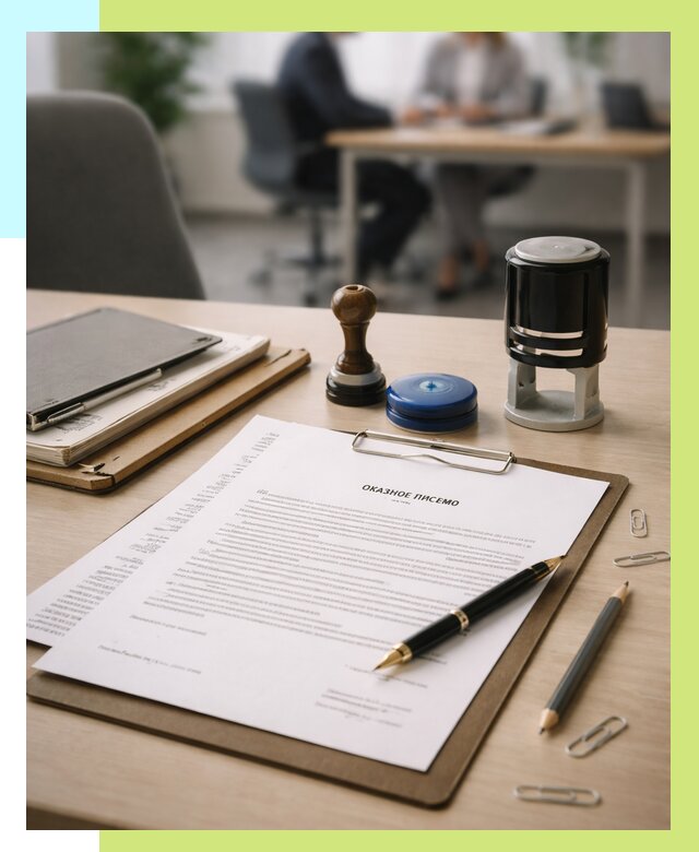 Отказное письмо для Wildberries в Изобильном от 2597 р. | Алешин-Збл