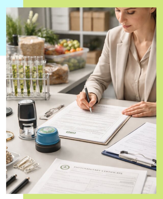 Фитосанитарный сертификат оформить в Изобильном от 4675 р. | Алешин-Збл