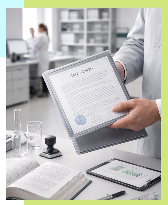 Сертификат GMP в Изобильном под ключ от 88298 р. | Алешин-Збл