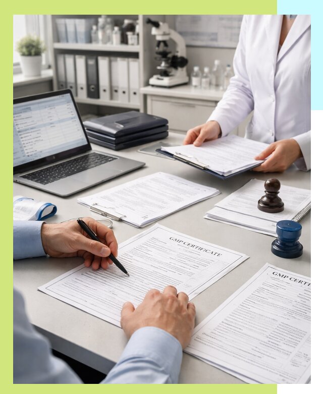 Оформление сертификата GMP в Изобильном для фармпроизводства