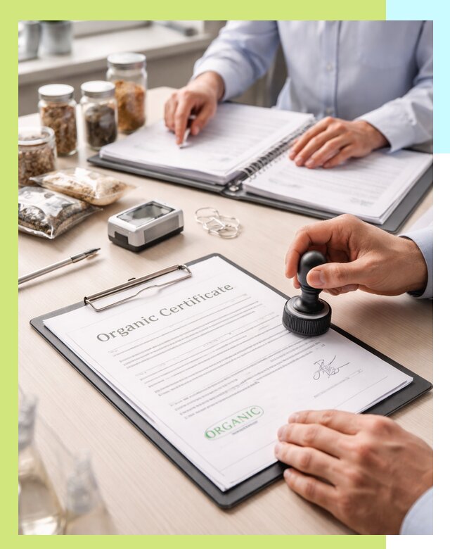 Получение органик сертификата для продукции в Изобильном