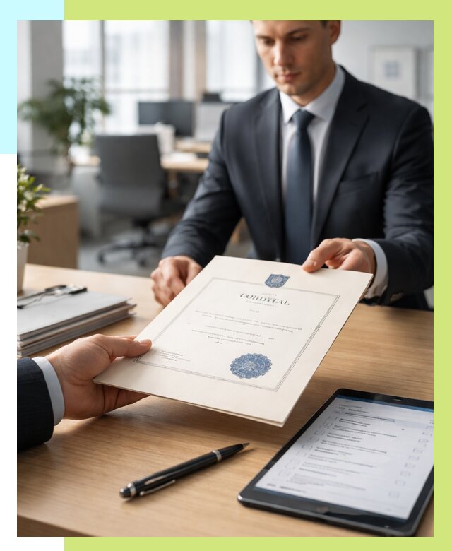 Сертификат ISO 30301 в Изобильном от 36358 р. | Алешин-Збл - под ключ