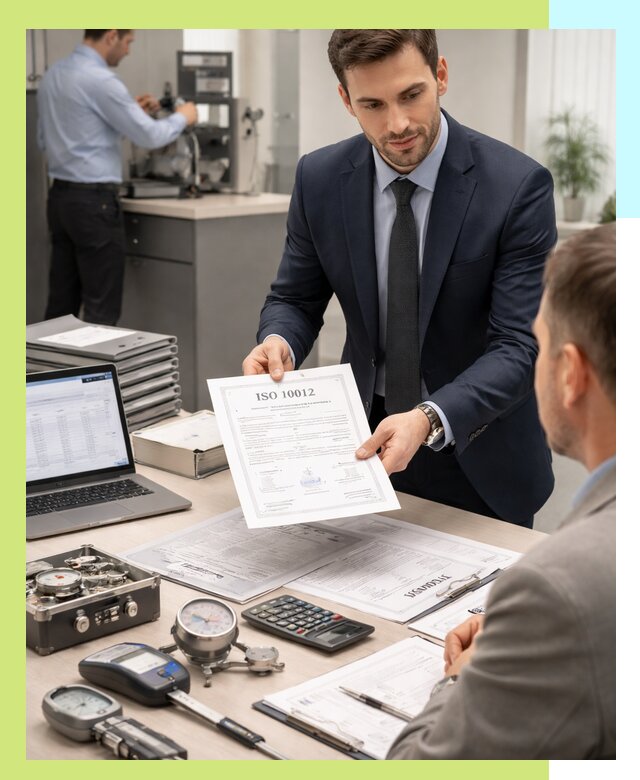 Выдача сертификата ISO 10012 по требованиям метрологии в Изобильном