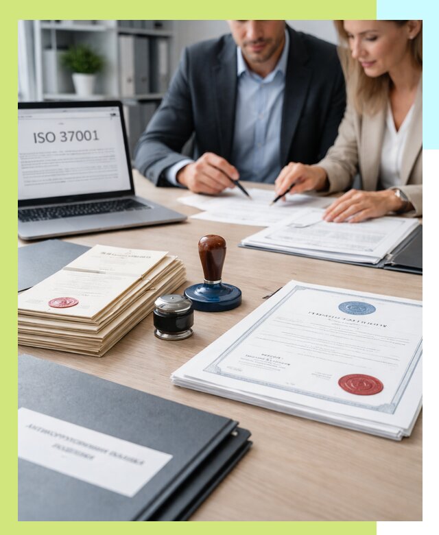 Получение сертификата ISO 37001 по системе борьбы с коррупцией в Изобильном